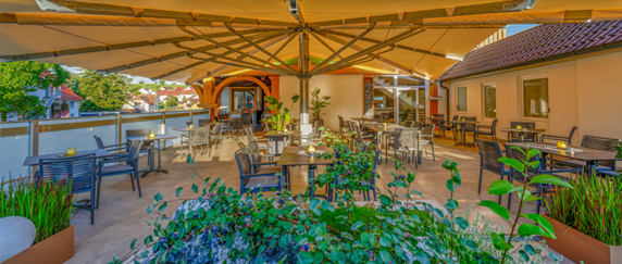 Landgasthof Ritter Biergarten Bild 1