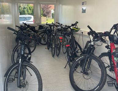 Landgasthof Ritter Fahrradgarage Bild 2