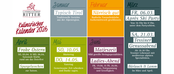 Landgasthof Ritter Specials Bild 1